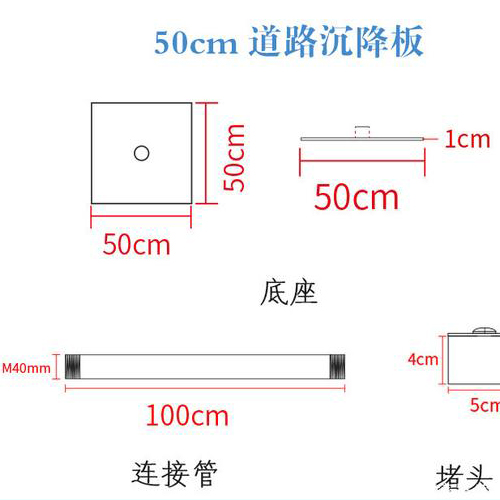 临沂沉降板规格型号如何选择？